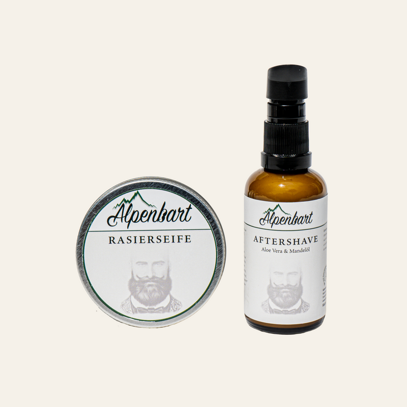 Nassrasur Set | Rasierseife & Aftershave